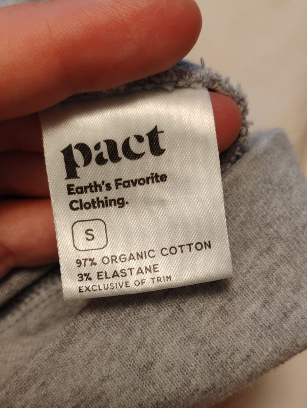 Pact Organic Cloudknit Quarter Zip - Picture 5 of 5